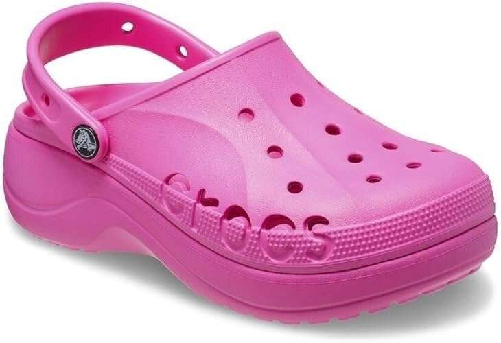 Жіночі Crocs Baya Platform Clog Electric Pink — фото 5