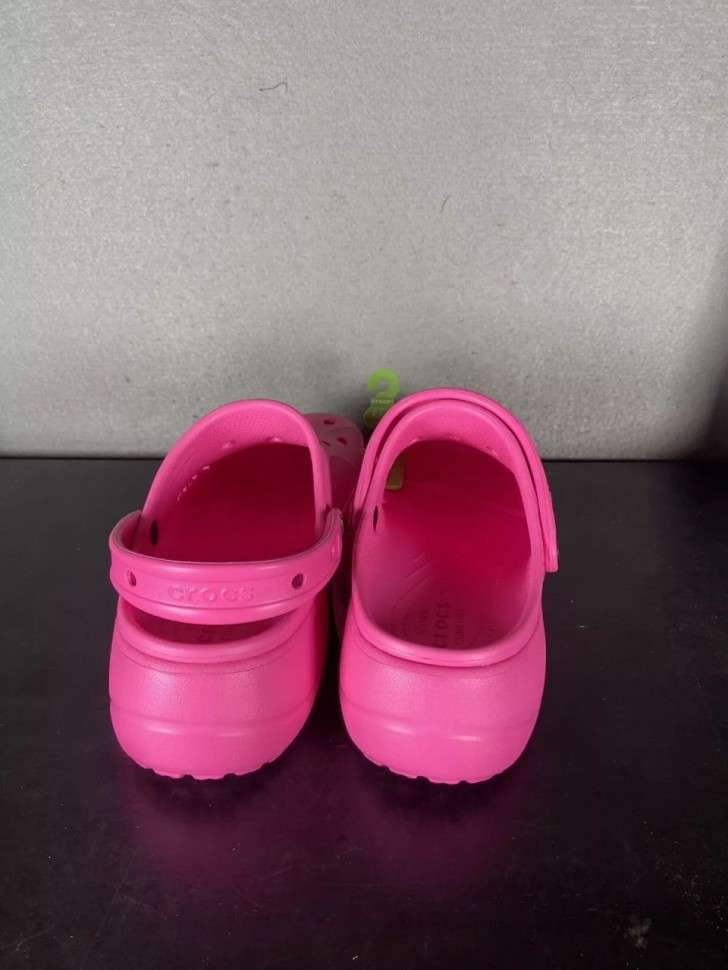 Жіночі Crocs Baya Platform Clog Electric Pink — фото 8