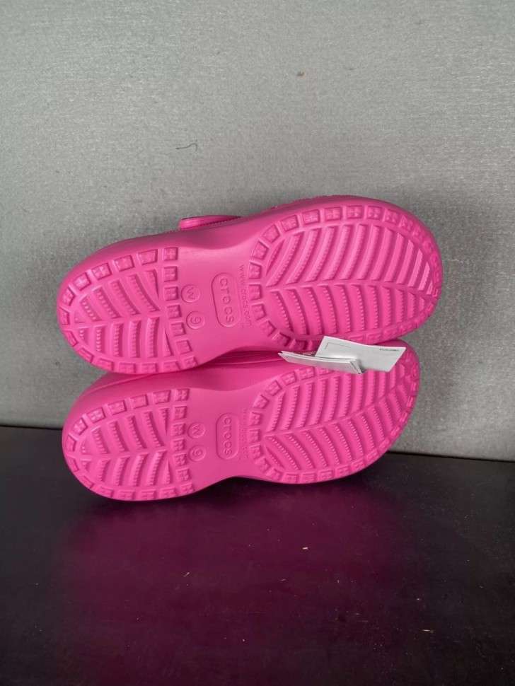 Жіночі Crocs Baya Platform Clog Electric Pink — фото 10