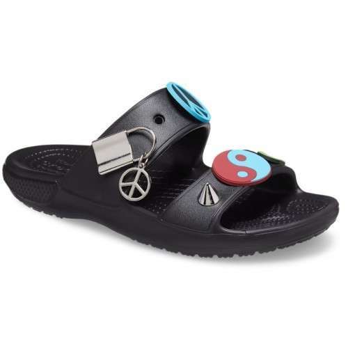 Чоловічі в'єтнамки Crocs Classic Feel the Positivity Sandal Black — фото 12