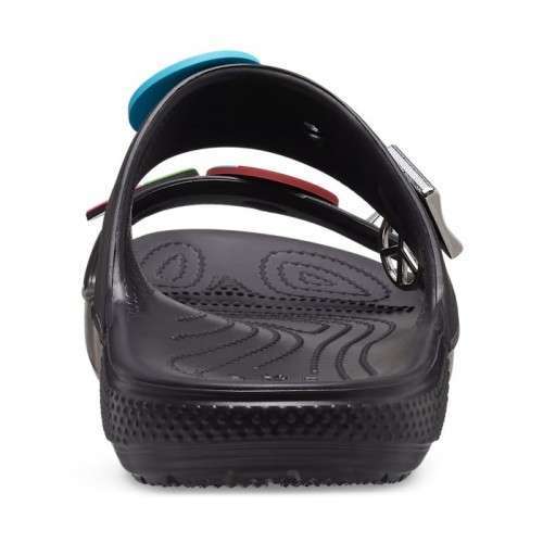 Чоловічі в'єтнамки Crocs Classic Feel the Positivity Sandal Black — фото 14