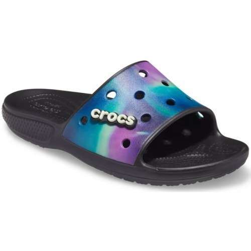 Чоловічі шльопанці Crocs Classic Slide Out of This World Multi / Black — фото 5