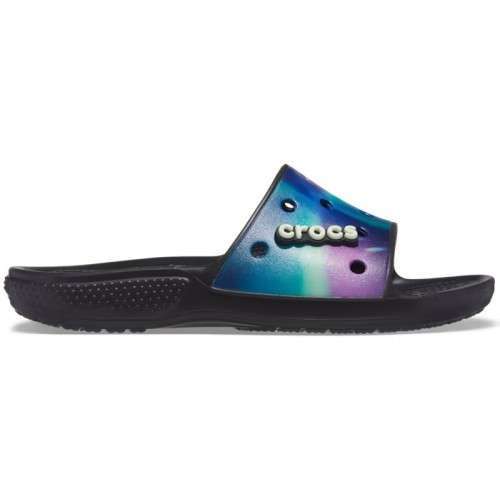 Чоловічі шльопанці Crocs Classic Slide Out of This World Multi / Black — фото 6