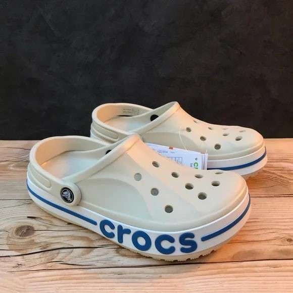 Жіночі Crocs Bayaband Clog Stucco/Bright Cobalt — фото 14