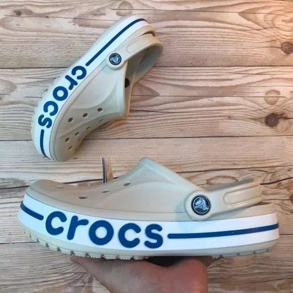 Жіночі Crocs Bayaband Clog Stucco/Bright Cobalt — фото 15