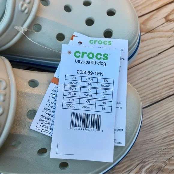 Жіночі Crocs Bayaband Clog Stucco/Bright Cobalt — фото 3