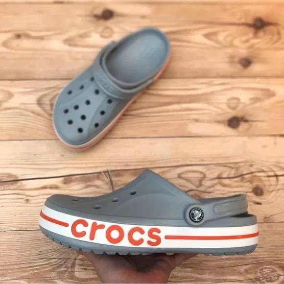 Чоловічі Crocs Bayaband Clog Blue Grey/Orange — фото 12