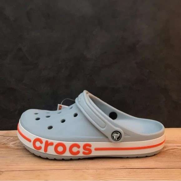 Чоловічі Crocs Bayaband Clog Blue Grey/Orange — фото 14