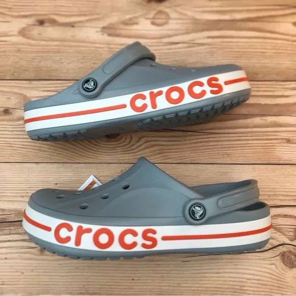 Чоловічі Crocs Bayaband Clog Blue Grey/Orange — фото 3