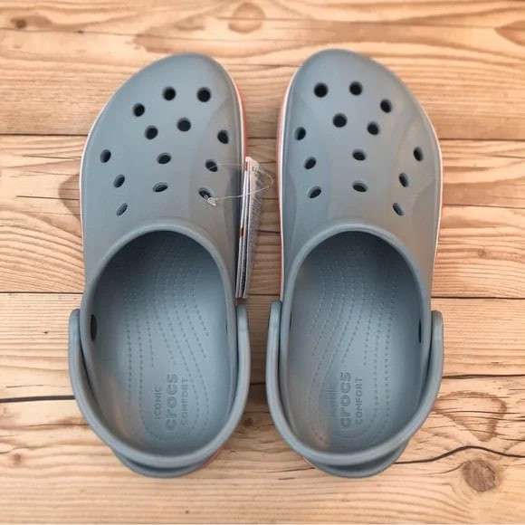 Чоловічі Crocs Bayaband Clog Blue Grey/Orange — фото 9
