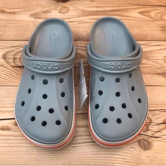 Чоловічі Crocs Bayaband Clog Blue Grey/Orange — фото 10
