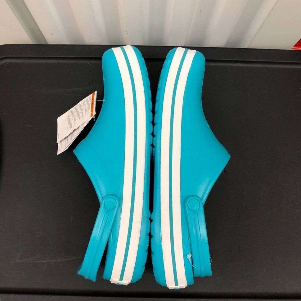Crocs Crocband Clogs Digital Aqua — фото 5