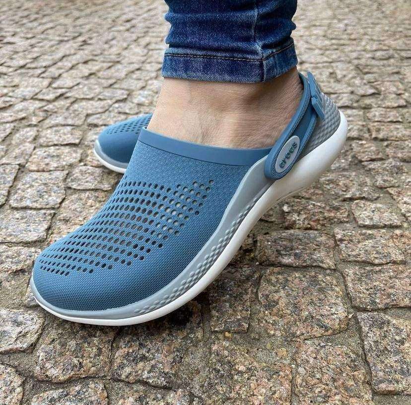 Чоловічі Crocs LiteRide 360 Clog Blue Steel/Microchip — фото 4