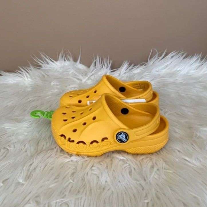 Дитячі Crocs для дівчинки Baya Orange Sorbet Kids — фото 14