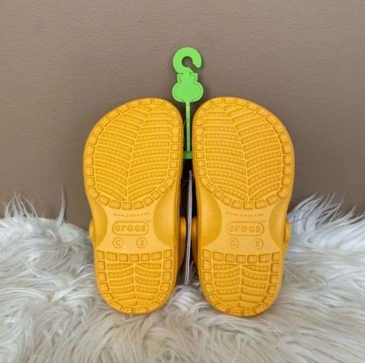 Дитячі Crocs для дівчинки Baya Orange Sorbet Kids — фото 4