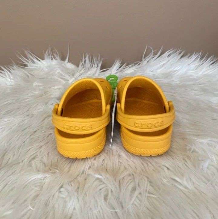 Дитячі Crocs для дівчинки Baya Orange Sorbet Kids — фото 7