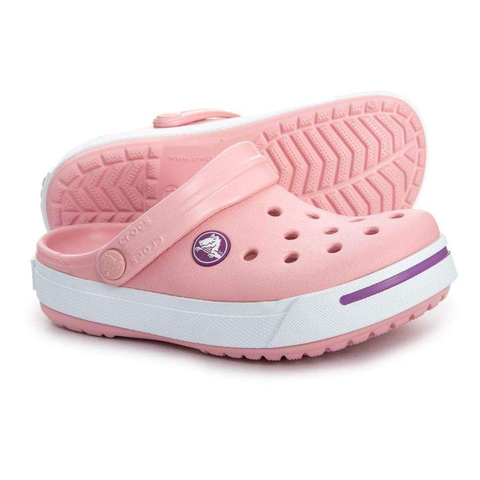 Дитячі Crocs для дівчинки Crocband II Clogs Petal/Dahlia