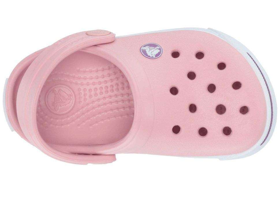 Дитячі Crocs для дівчинки Crocband II Clogs Petal/Dahlia — фото 6