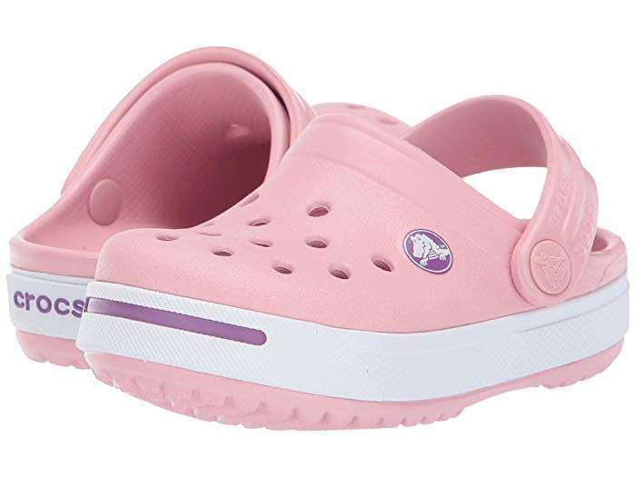 Дитячі Crocs для дівчинки Crocband II Clogs Petal/Dahlia — фото 8