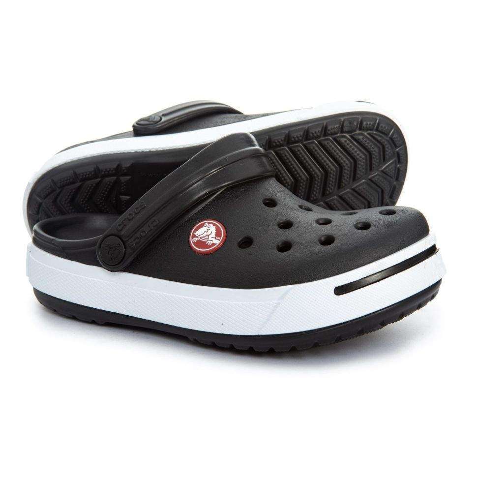 Дитячі Crocs-сабо для хлопчика Crocs Crocband II Clog Kids Black/White
