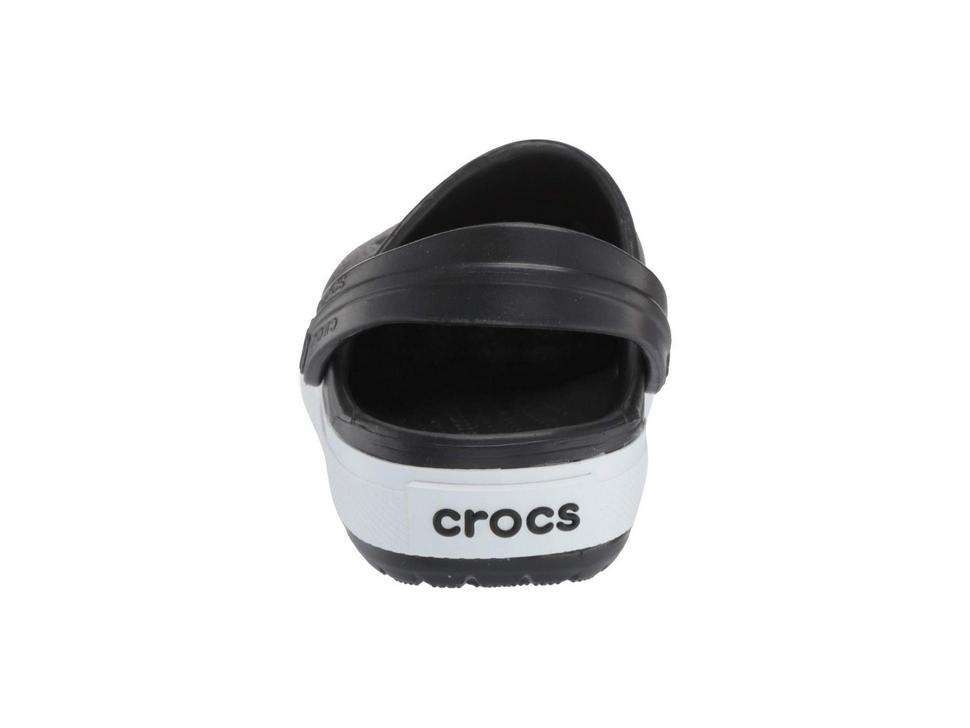 Дитячі Crocs-сабо для хлопчика Crocs Crocband II Clog Kids Black/White — фото 3