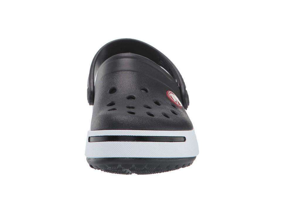 Дитячі Crocs-сабо для хлопчика Crocs Crocband II Clog Kids Black/White — фото 4