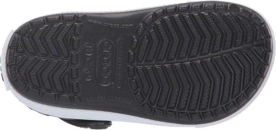 Дитячі Crocs-сабо для хлопчика Crocs Crocband II Clog Kids Black/White — фото 5