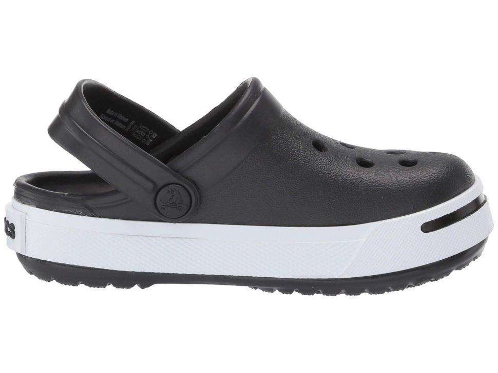 Дитячі Crocs-сабо для хлопчика Crocs Crocband II Clog Kids Black/White — фото 7