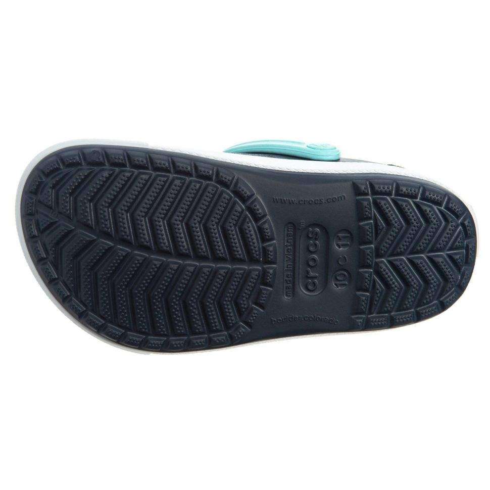 Дитячі Crocs-сабо для хлопчика Crocs Crocband Clogs Navy/Ice Blue Kids — фото 3
