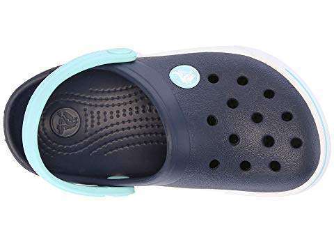 Дитячі Crocs-сабо для хлопчика Crocs Crocband Clogs Navy/Ice Blue Kids — фото 8