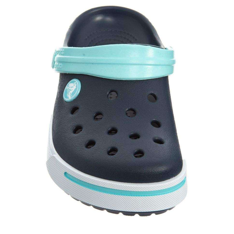 Дитячі Crocs-сабо для хлопчика Crocs Crocband Clogs Navy/Ice Blue Kids — фото 9