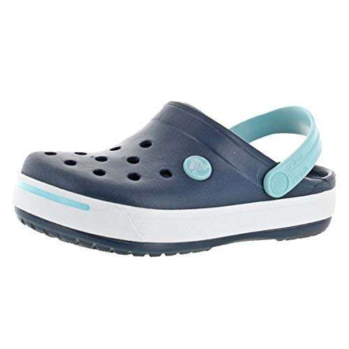 Дитячі Crocs-сабо для хлопчика Crocs Crocband Clogs Navy/Ice Blue Kids — фото 10