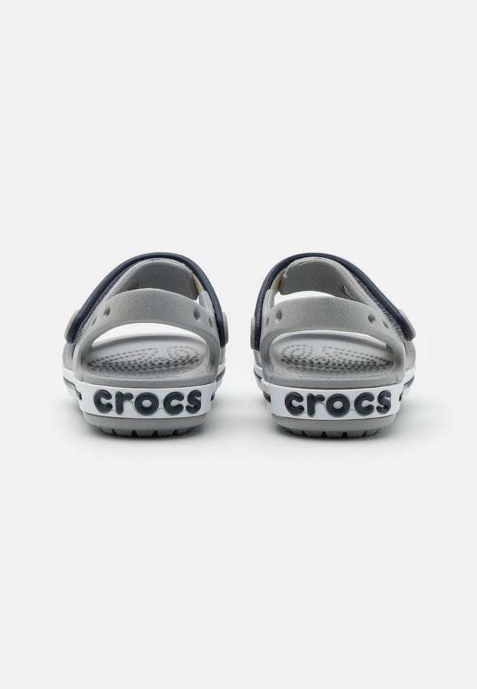 Дитячі сандалії для хлопчика Crocs Crocband Sandal Light Grey/Navy kids — фото 5