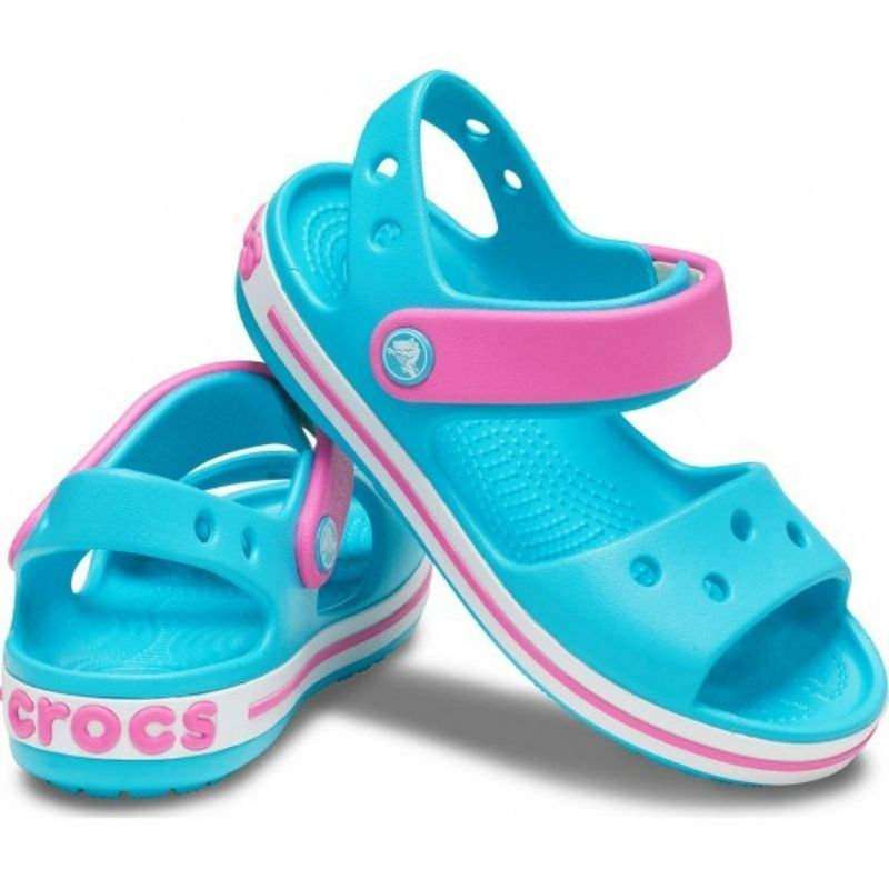 Дитячі сандалії для дівчинки Crocs Crocband Sandal Digital Aqua