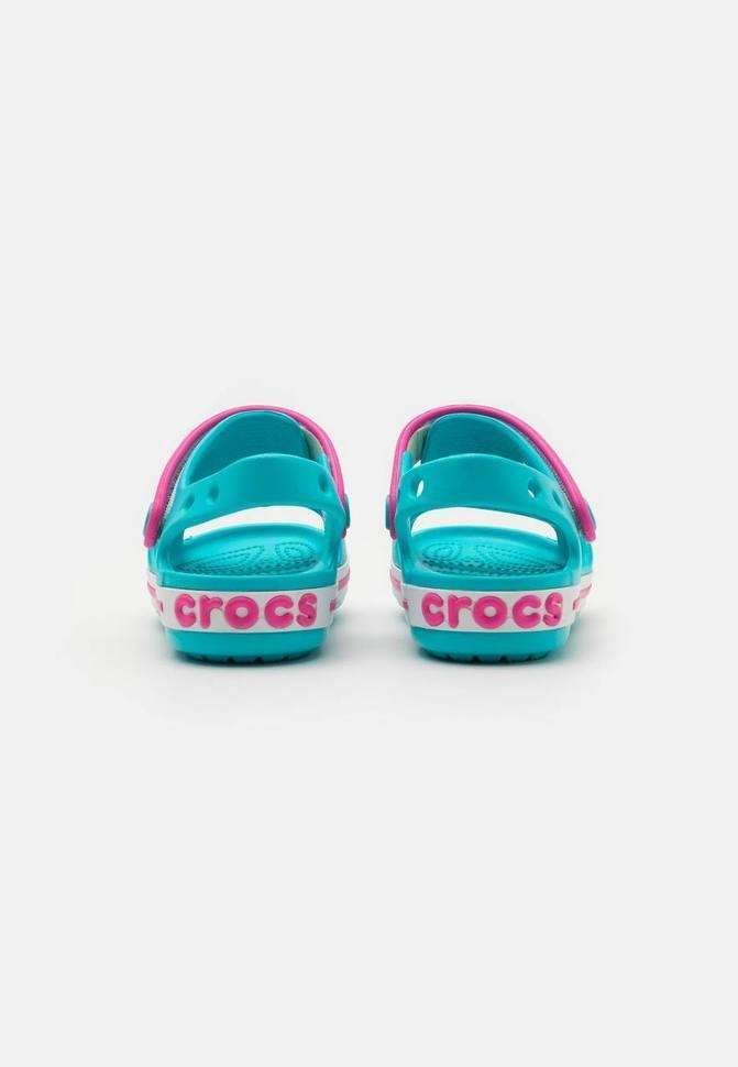 Дитячі сандалії для дівчинки Crocs Crocband Sandal Digital Aqua — фото 3