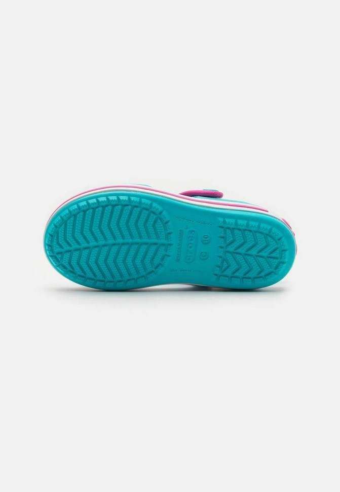 Дитячі сандалії для дівчинки Crocs Crocband Sandal Digital Aqua — фото 6