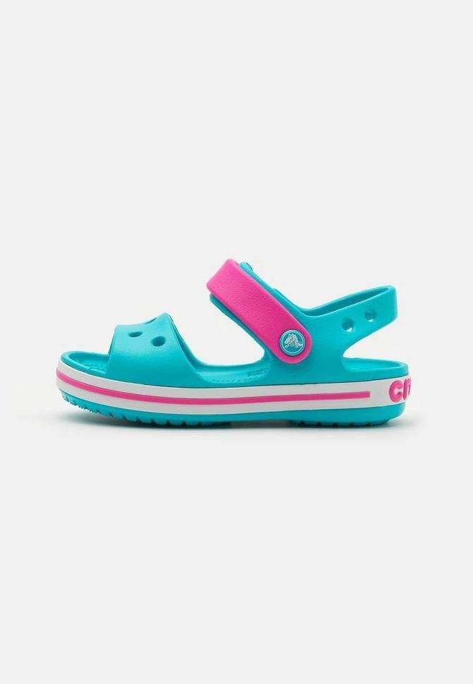 Дитячі сандалії для дівчинки Crocs Crocband Sandal Digital Aqua — фото 7