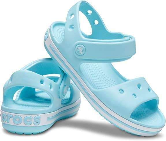 Дитячі сандалії для дівчинки Crocs Crocband Sandal Ice Blue/White