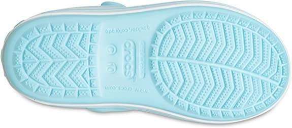 Дитячі сандалії для дівчинки Crocs Crocband Sandal Ice Blue/White — фото 4