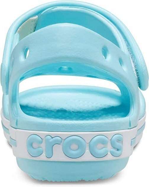 Дитячі сандалії для дівчинки Crocs Crocband Sandal Ice Blue/White — фото 5