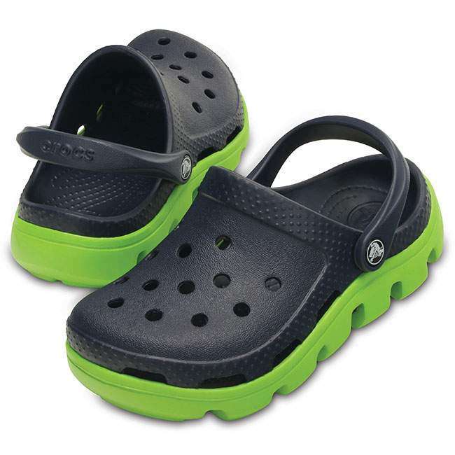 Дитячі Crocs-сабо для хлопчика rocs Duet Sport Navy/Green