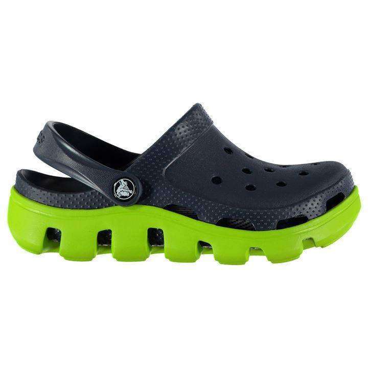 Дитячі Crocs-сабо для хлопчика rocs Duet Sport Navy/Green — фото 9
