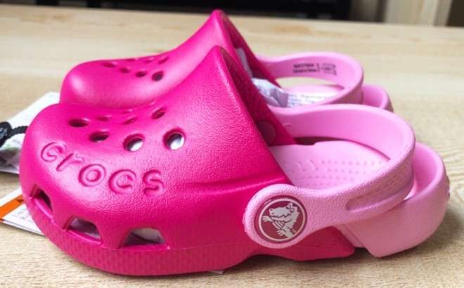 Дитячі Crocs для дівчинки Electro Clog Candy Pink/Carn — фото 3