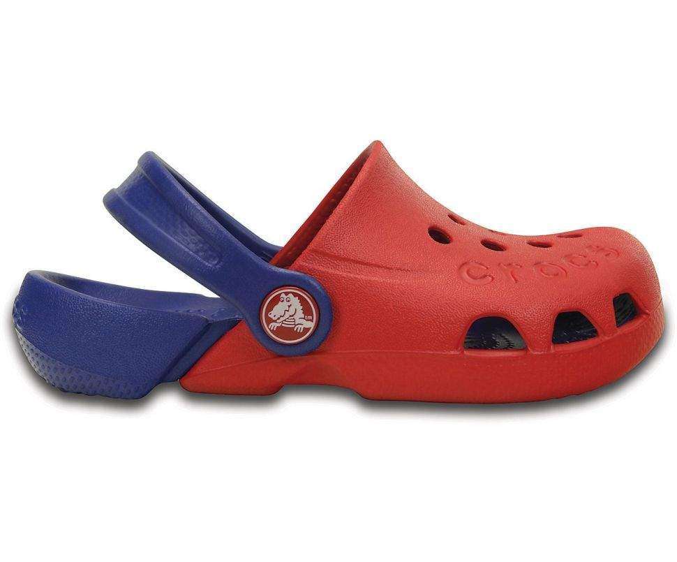 Дитячі Crocs-сабо для хлопчика Crocs Electro Clog Pepper/Cerulean — фото 12