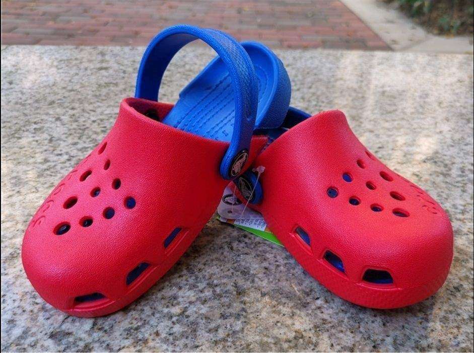 Дитячі Crocs-сабо для хлопчика Crocs Electro Clog Pepper/Cerulean — фото 3