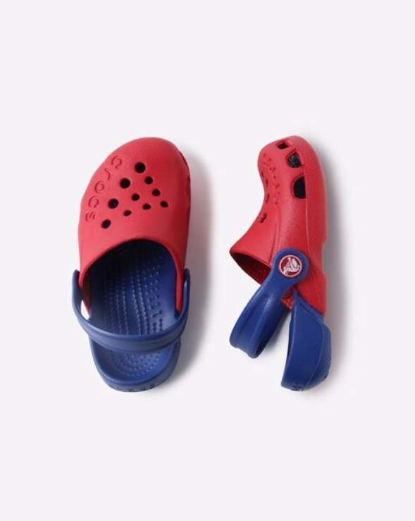 Дитячі Crocs-сабо для хлопчика Crocs Electro Clog Pepper/Cerulean — фото 7