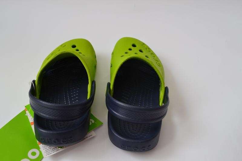 Дитячі Crocs-сабо для хлопчика Crocs Electro ClogVolt Green/Navy — фото 3