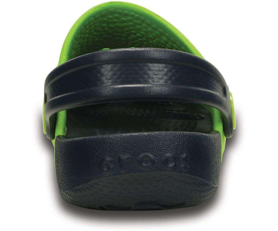 Дитячі Crocs-сабо для хлопчика Crocs Electro ClogVolt Green/Navy — фото 5