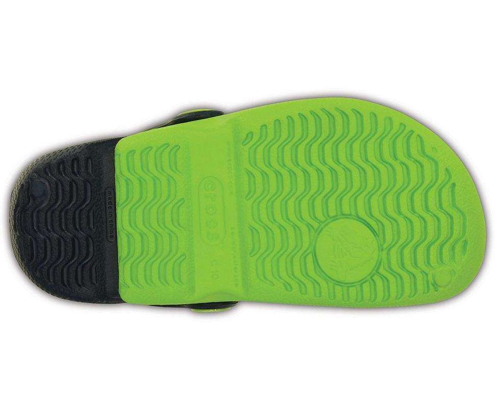 Дитячі Crocs-сабо для хлопчика Crocs Electro ClogVolt Green/Navy — фото 6