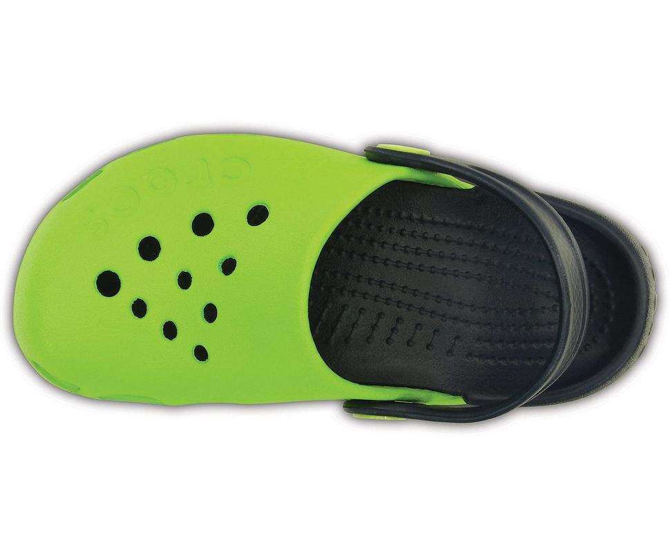 Дитячі Crocs-сабо для хлопчика Crocs Electro ClogVolt Green/Navy — фото 7